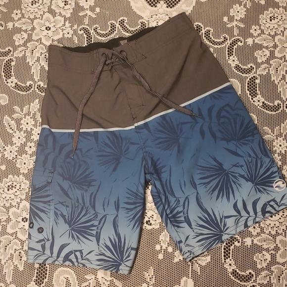 Ocean Currents Boys large swim trunks